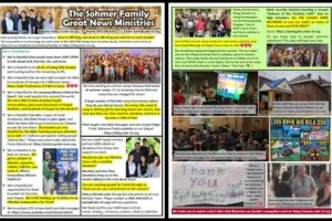 October Newsletter: Amazing Ministry at Camps, We’re Back in Prison, and Reaching the World at the Beach